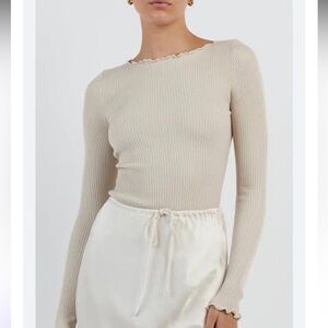 DISSH SOPHIA STONE LONG SLEEVE TOP